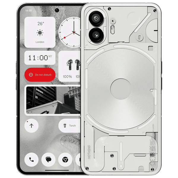 Nothing Phone 2 5G (12GB RAM, 256GB, White) Online | Croma